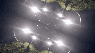 Mirrored Footage Of Giant Soap Bubbles Is Better Than An Acid Trip