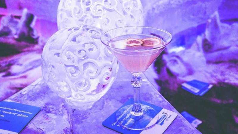 How The World’s Most Glamorous Ice Bar Stays Frozen In The Middle Of The Desert