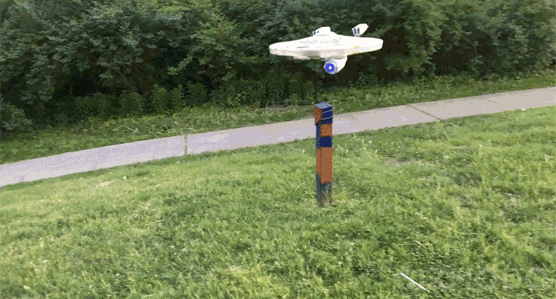 I Had A Lot Of Fun Repeatedly Crashing This Flying USS Enterprise