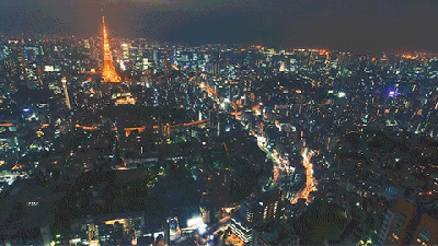 Seeing Tokyo At Night From Above Makes It Look Like A City For The Machines