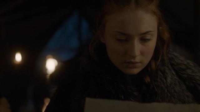 Is This The Letter Sansa Wrote In The Last Game Of Thrones Episode?