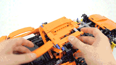 A High-Speed Timelapse Build Of Lego’s Giant New Porsche Is 25 Minutes Long