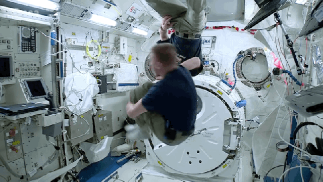 Nauseating Video Shows How Difficult It Is To Get Dizzy In Space