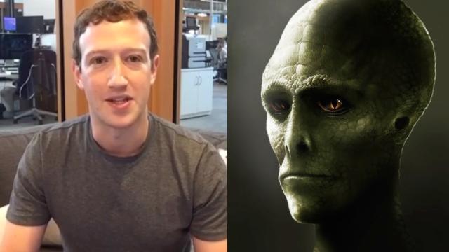 Mark Zuckerberg Denies Being A Secret Lizard Person