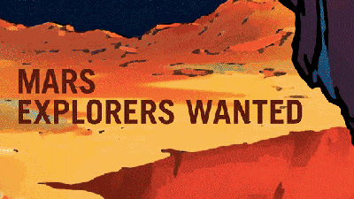 NASA’s Mars Recruitment Posters Will Convince You To Go And Die In Space