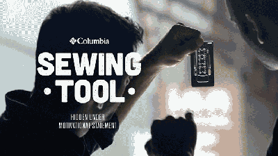 Columbia Turned Its Clothing Labels Into Stainless Steel Survival Tools