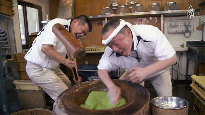 Pounding Rice For Mochi Requires Equal Parts Bravery And Skill