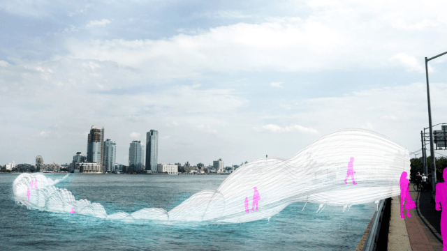 Floating Balloon Bridge Could Help Replace New York City’s Failing Subways