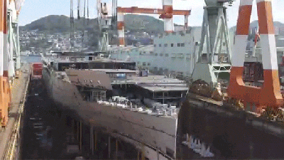 Watch A Cruise Ship Get Built 