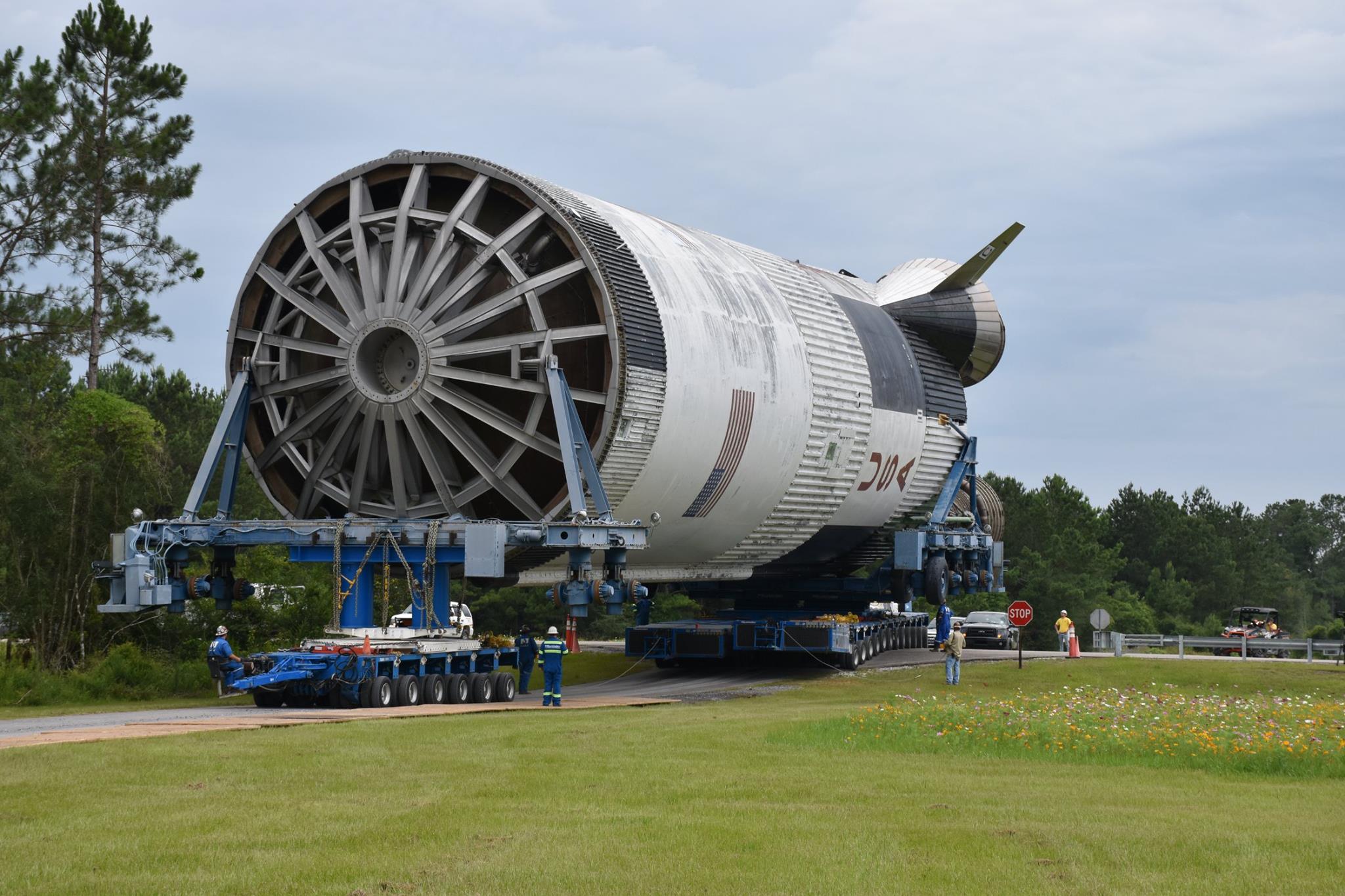 NASA’s Last Apollo Saturn V Rocket Is On Its Way To Mississippi Instead Of The Moon