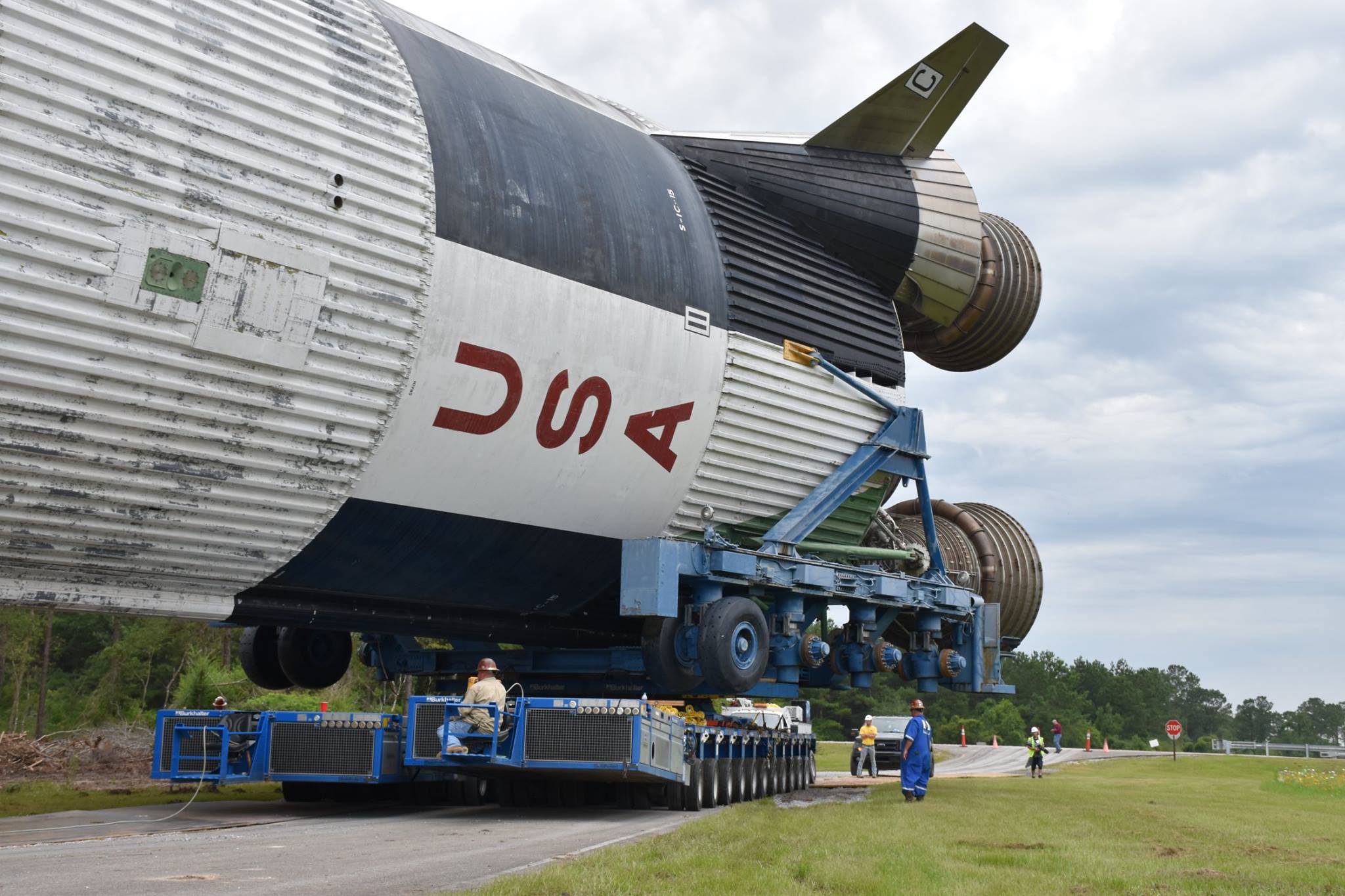 NASA’s Last Apollo Saturn V Rocket Is On Its Way To Mississippi Instead Of The Moon