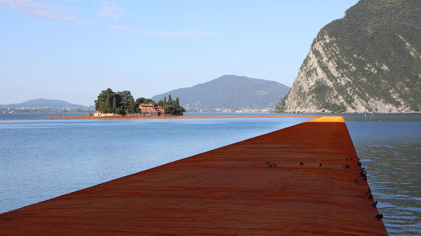 This Floating Walkway Is Christo’s First Truly Important Work Of Art
