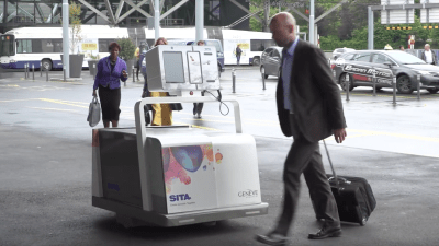 This Robot Luggage Handler Will Give You Even More Time To Stand In A Check-In Line