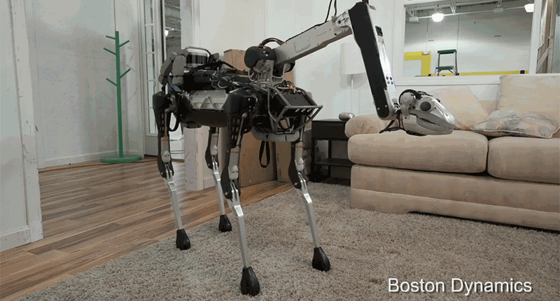 Watch This Freakishly Agile Dog-Bot Do The Dishes
