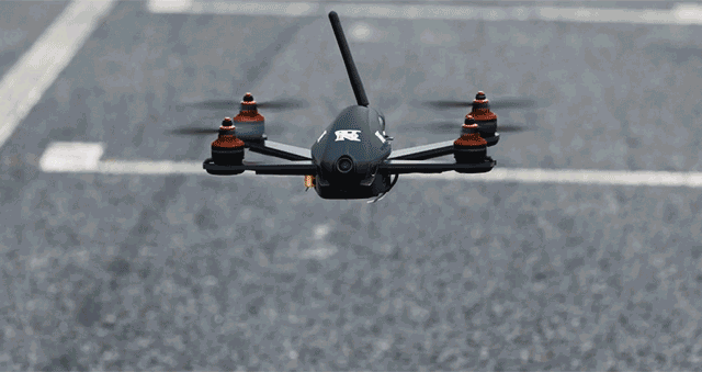 Watch A Terrifyingly Fast 185km/h Drone Race A Sports Car