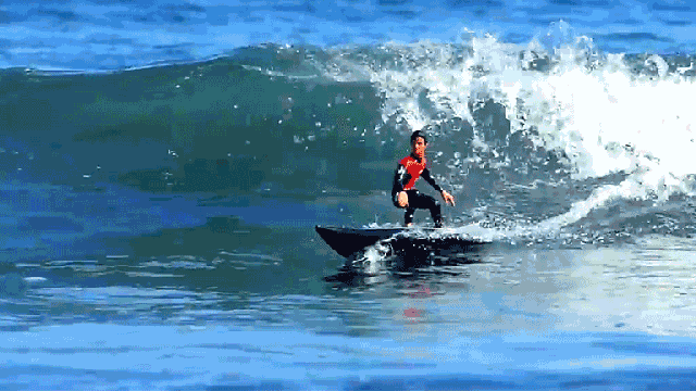 Every Wave’s A Towering Wall Of Water For This Tiny RC Surfer