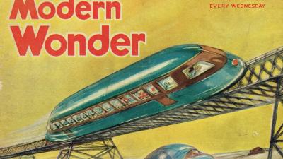 This 1938 Magazine Cover Showed Britain With A Shinier, Happier Future