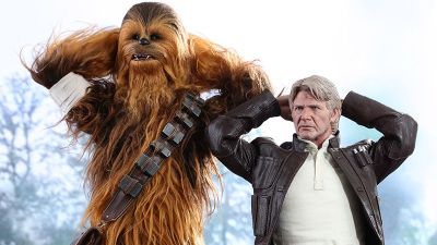 Hot Toys’ Force Awakens Han Solo Is The Grumpiest Harrison Ford Figure Ever Made