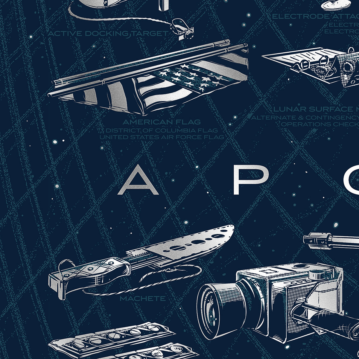 The Detail In This Apollo 11 Poster Is Almost As Amazing As The Trip Itself