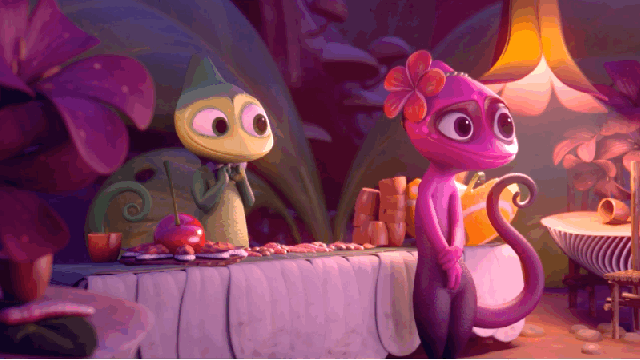 This Animated Short About A Chameleon Shows The Perils Of Blending In