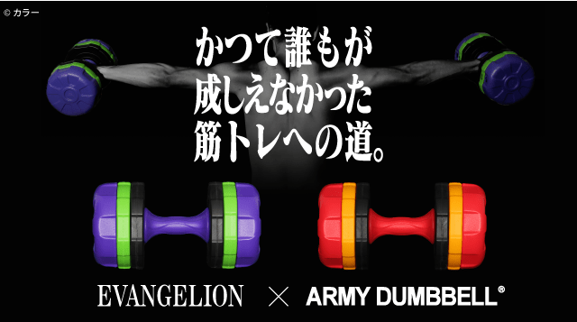There Are Official Evangelion Dumbbells And Nothing Makes Sense Anymore