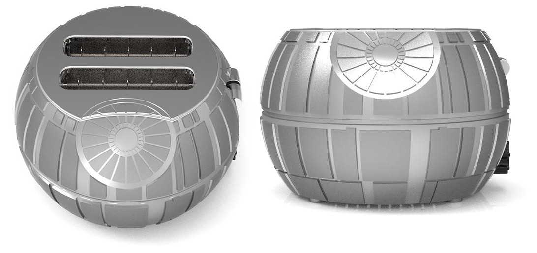 Innocent Slices Of Bread Will Cower In Fear At This Death Star Toaster