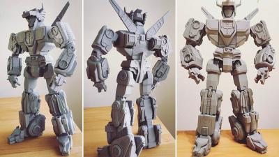 Building This Transforming Voltron Is The Only Reason You Need A 3D Printer