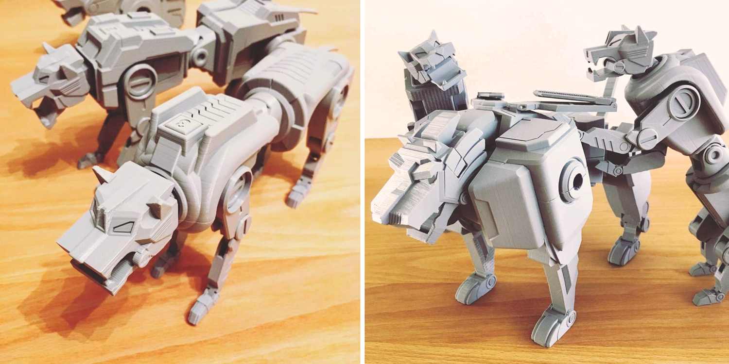 Building This Transforming Voltron Is The Only Reason You Need A 3D Printer