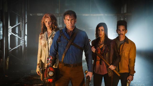 Team Ash Vs Evil Dead Looks Ready To Kick Deadite Arse In This New Season Two Image