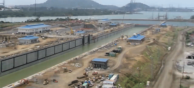 Watch The Construction Of The Panama Canal Expansion In This Timelapse