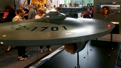 The Original Starship Enterprise Has Been Restored To Its Former Glory