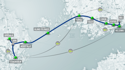 Hyperloop Connecting Helsinki And Stockholm Turns 480km Trip Into 28 Minute Ride