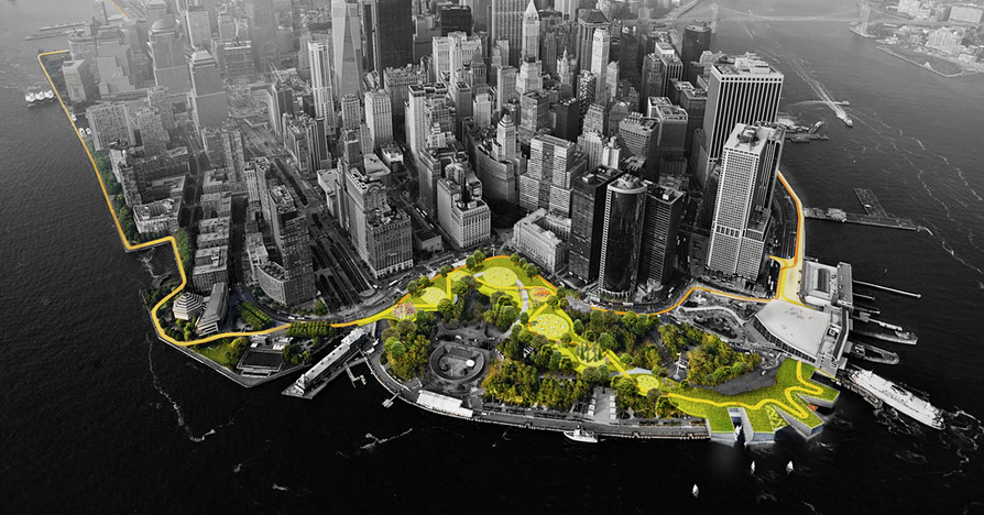 NYC’s Elegant Storm-Proofing Proposal Will Probably End Up Being A ‘Big Dumb Wall’