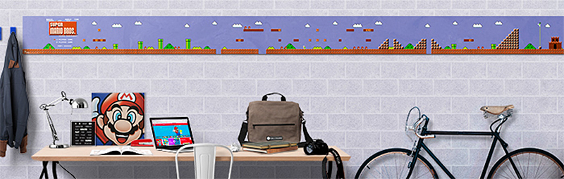 Power-Up Your Walls With This Super Mario Bros. Level 1-1 Poster Set 