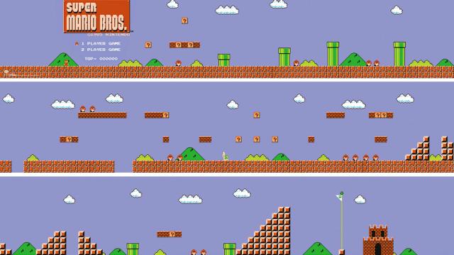 Power-Up Your Walls With This Super Mario Bros. Level 1-1 Poster Set 
