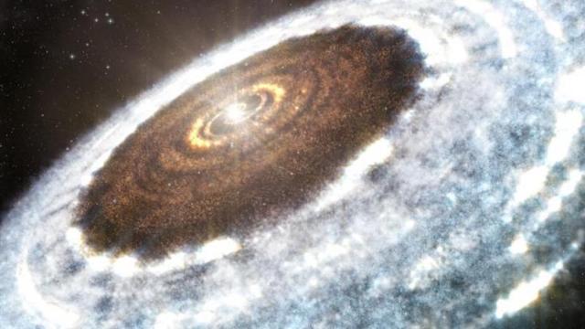 Astronomers Just Spotted A Water Snow Line Around A Star For The First Time