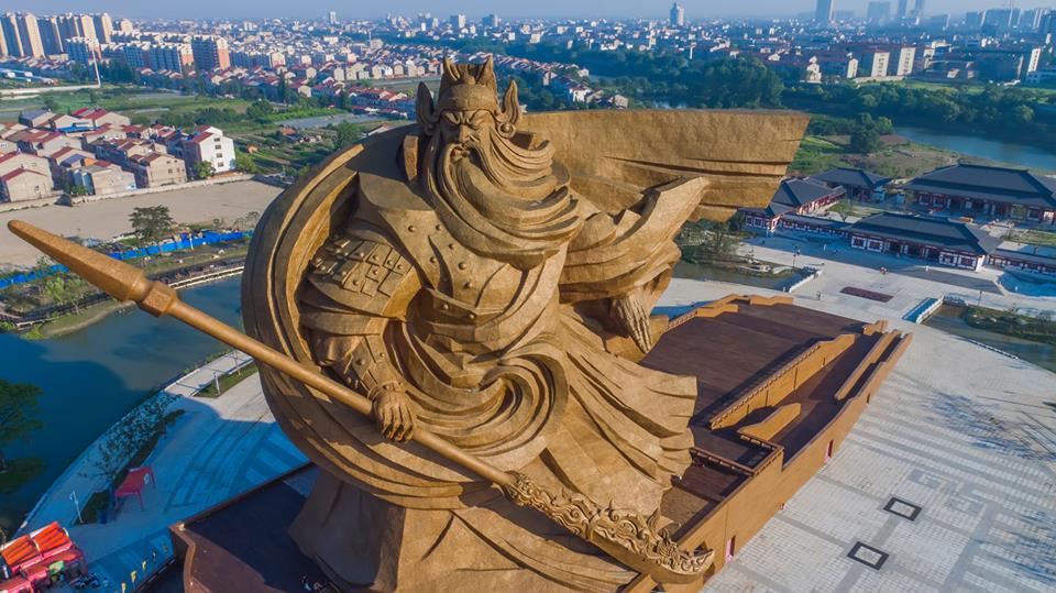This Statue For A Chinese Warrior Is Very Probably The Most Badarse Statue Ever