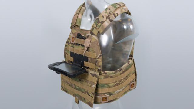 This Tablet-Toting Military Vest Is Actually A Giant Battery