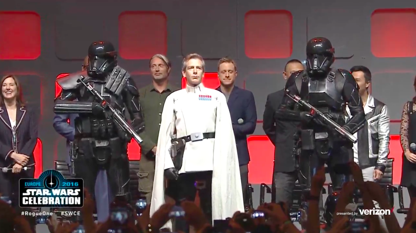 Darth Vader Appeared At The Rogue One Panel At Star Wars Celebration