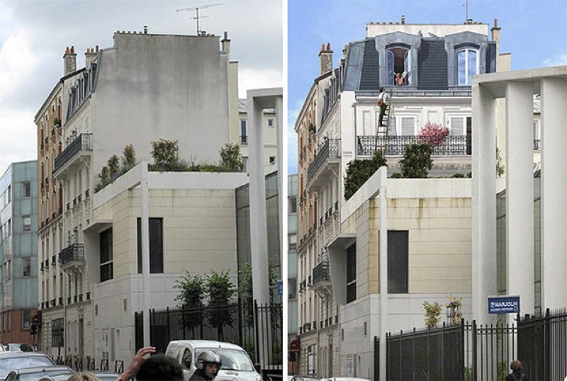 These Amazing Trompe L’oeil Illusions Bring Drab City Buildings To Life