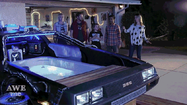 Everyone Knows The Best Hot Tub Time Machines Are Built From DeLoreans