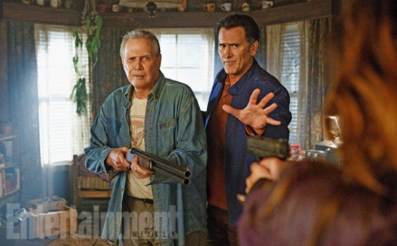 Here’s The First Image Of Lee Majors As Ash Vs Evil Dead’s Kick-Arse Patriarch