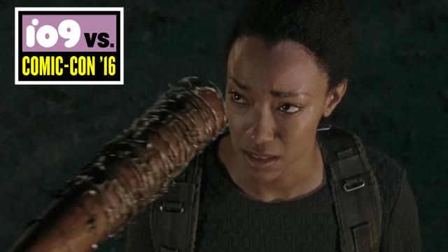 The Walking Dead Cast Can’t Talk About The Future, But They Can Throw Glitter At Each Other