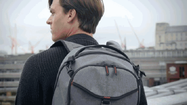 This Retractable Backpack Brings Your Camera To You