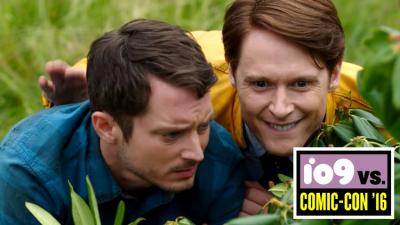 A Manic Private Investigator Barges Into Elijah Wood’s Life In This Dirk Gently Sneak Peek