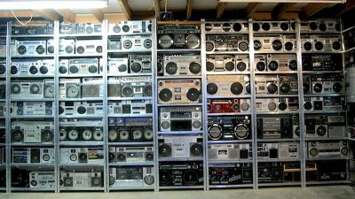 This Incredible Collection Of 400 Vintage Boomboxes Recently Went Up For Sale