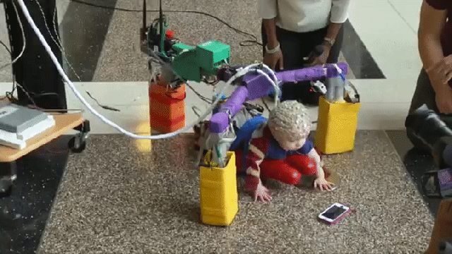This Robotic Crawler Helps Babies At Risk For Cerebral Palsy 