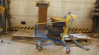 Shopping Trolleys Can Hold A Massive Amount Of Weight