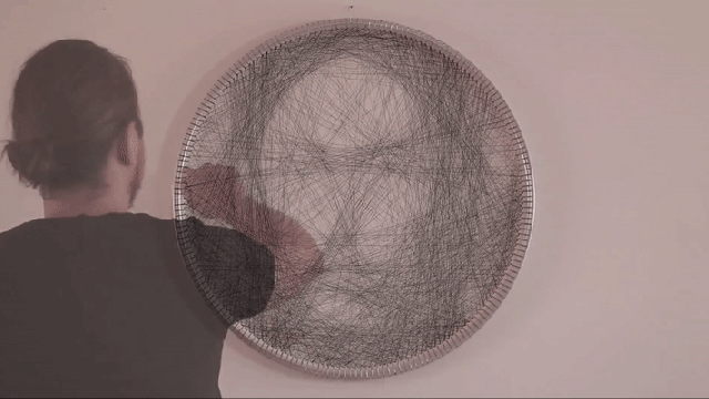 Watch An Artist Create A Renaissance-Style Portrait With Just String