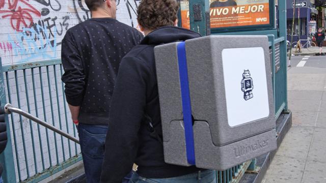 Make Your Train Commute A Nightmare With A 3D Printer Backpack